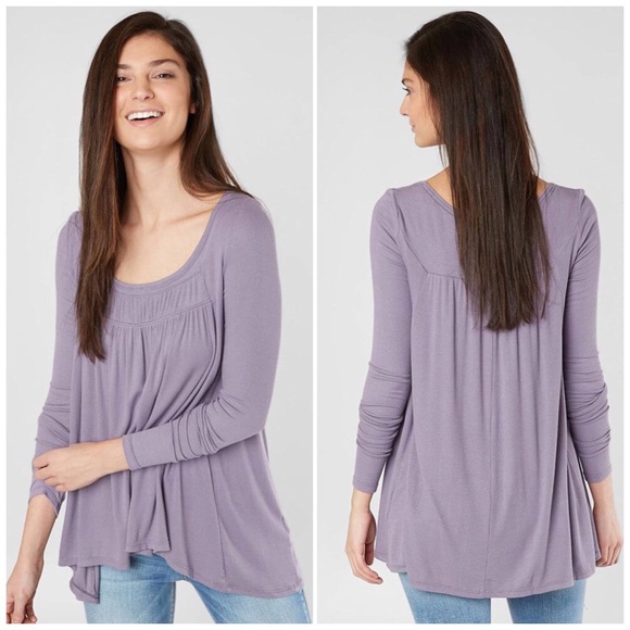 Free People Tops - NWT FP We The Free Lilac Tunic